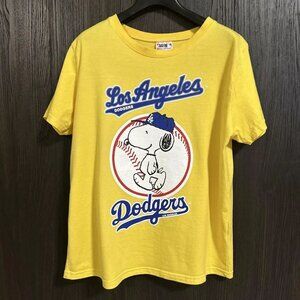 MLB Los Angeles Dodgers Snoopy Collaborative T-Shirt